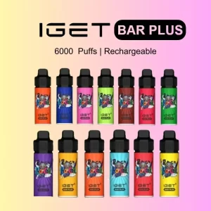 Iget bar plus 6000 puffs